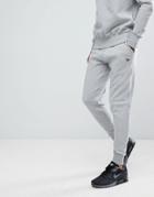 New Era Premium Joggers With Small Logo - Gray