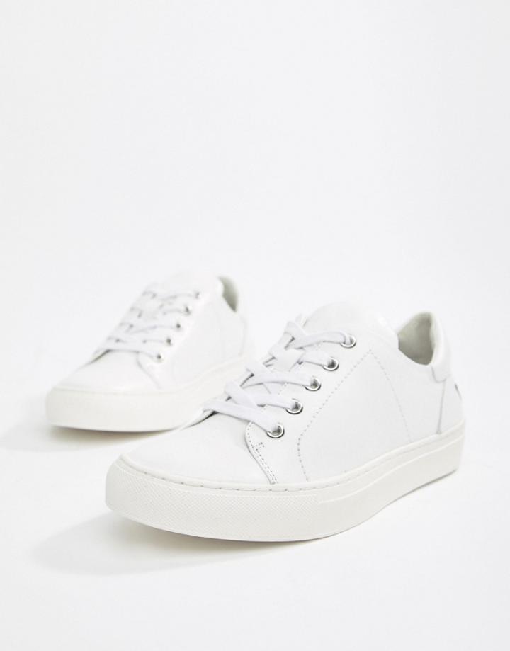 Paul & Joe Sister Cat Back Plimsole Sneaker - White