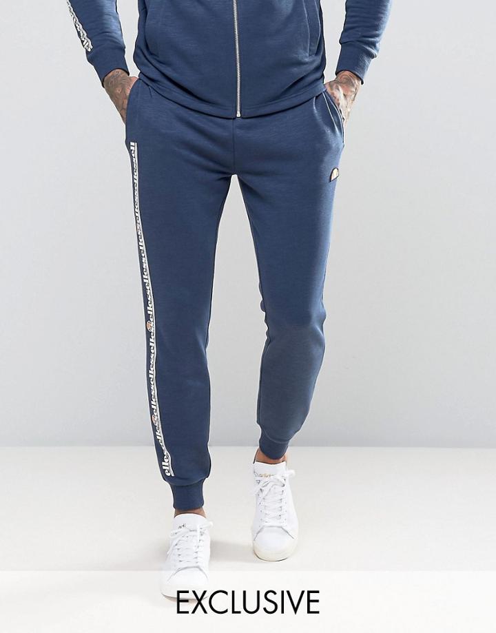 Ellesse Joggers With Print - Navy