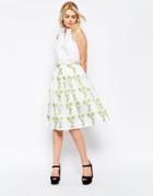 Traffic People Dreaming Of Days Prom Skirt - Green