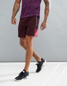 Adidas Training Woven Shorts In Red Br3747 - Red