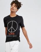 Love Moschino Plastic Logo T-shirt - Black