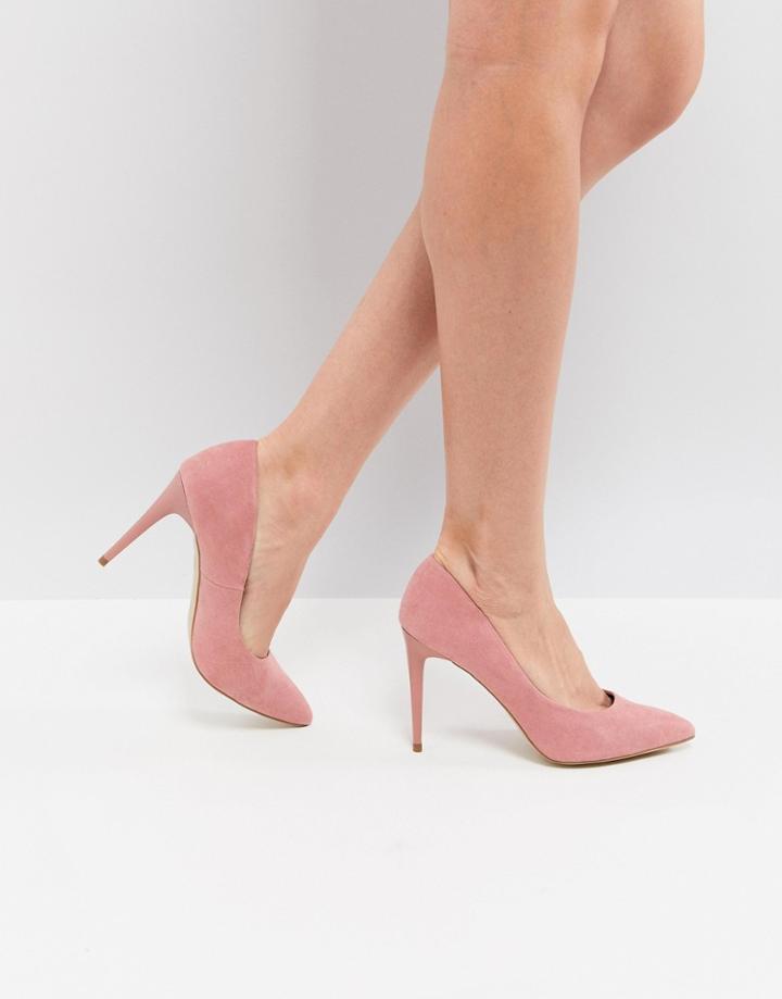 New Look Pointed Court Shoe - Pink