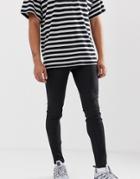 Cheap Monday Him Spray Super Skinny Jeans In No Cotton Black