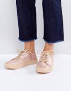 Asos Date Night Lace Up Sneakers - Multi