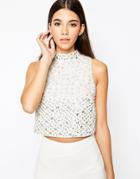 Asos Bridal Top - Ivory