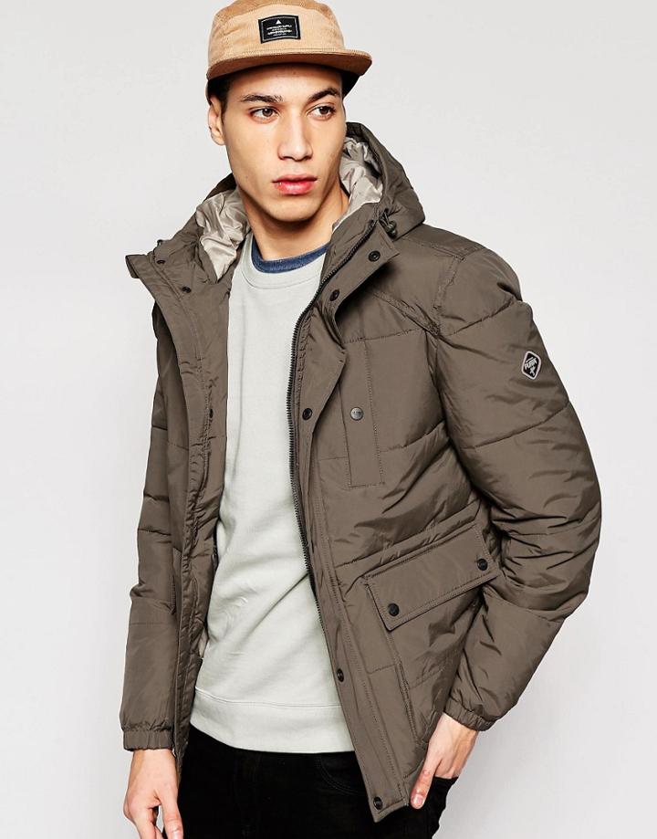 Puffa Caney Amsterdam Coat - Green