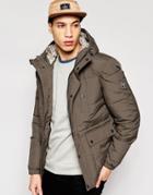 Puffa Caney Amsterdam Coat - Green