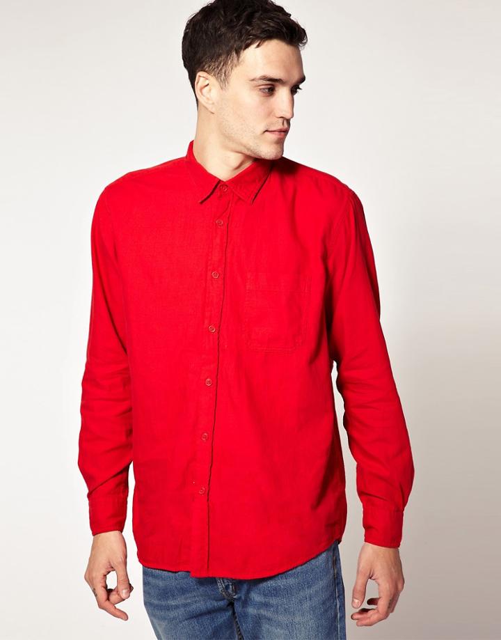 Cheap Monday Torex Shirt - Red