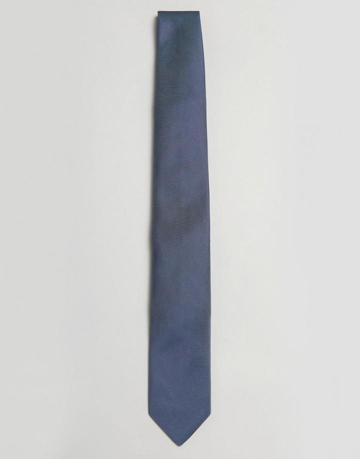 Asos Wedding Tie In Blue - Blue