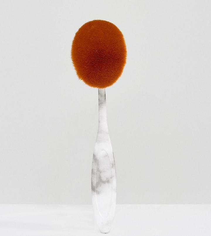 Pro Brushes The Marble Oval Brush 9 - Clear