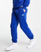 The North Face Leg Graphic Sweatpants In Blue-blues