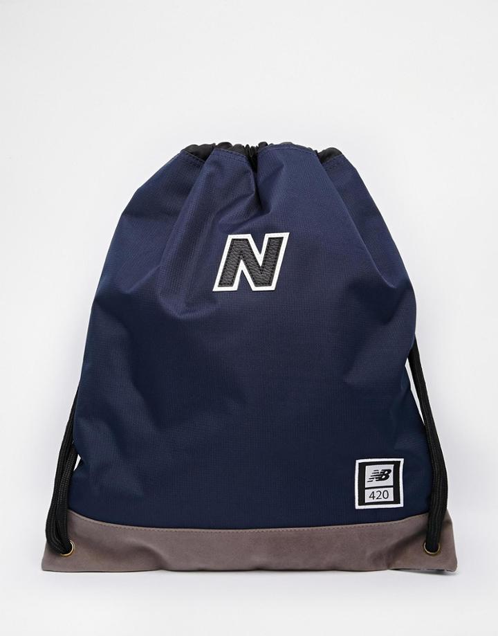 New Balance 420 Drawstring Bag - Blue