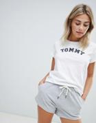 Tommy Hilfiger Varsity Logo Short Sleeve T-shirt - White