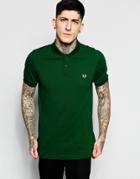 Fred Perry Polo Shirt In Slim Fit - Ivy