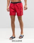 Boss By Hugo Boss Star Fish Swim Short Exclusive Red - Red