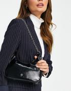 Call It Spring By Aldo Brorellan Vegan Chain Detail Cross Body Bag In Black