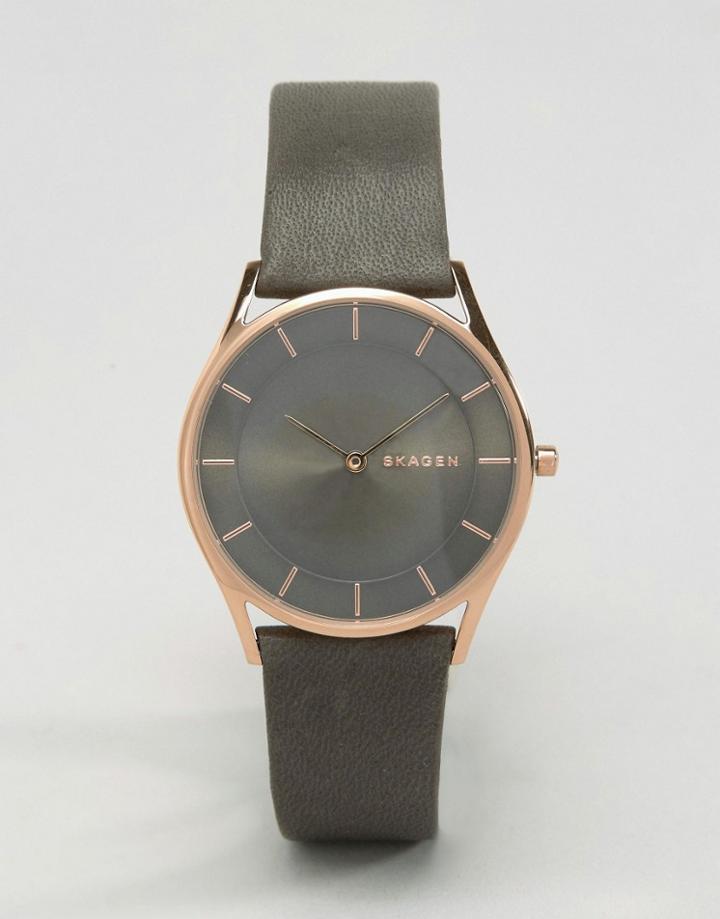 Skagen Gray Holst Watch Skw2346 - Gray