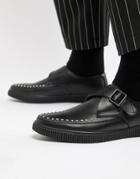 Boohooman Creepers With Studs In Black - Black
