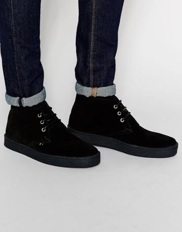 Farah Vintage Chukka Boots - Black