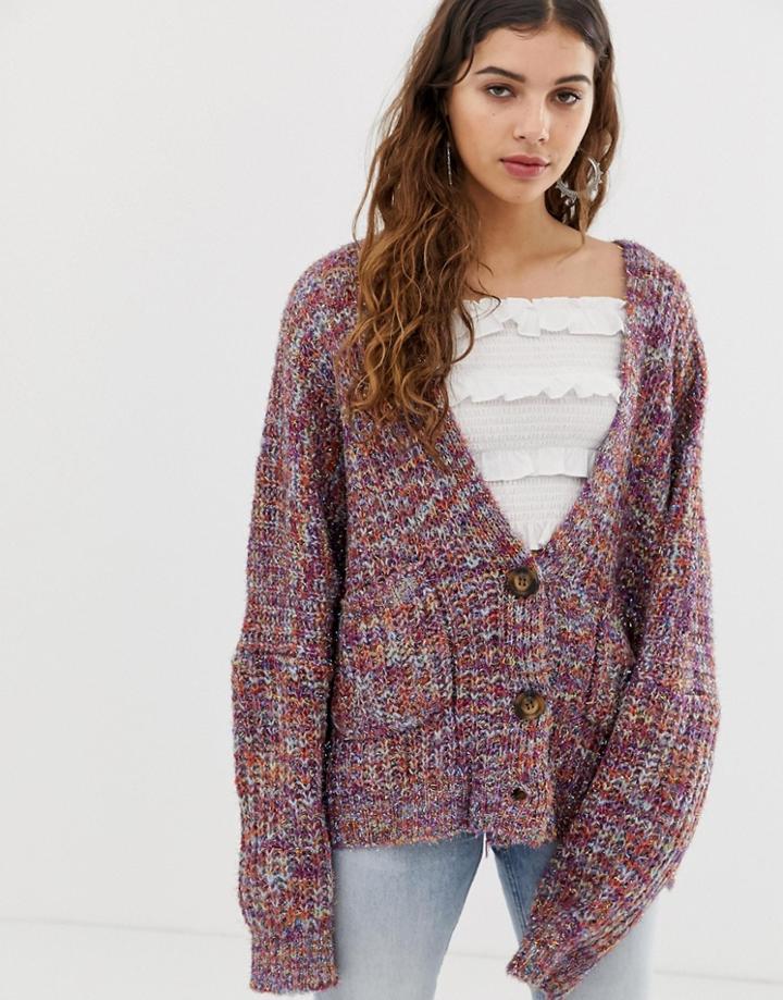 Raga Danna Multi Knit Cardigan - Multi