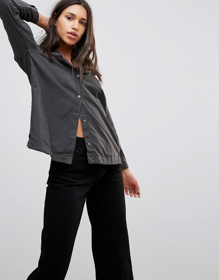 Waven Nott 3.0 Long Denim Shirt - Black