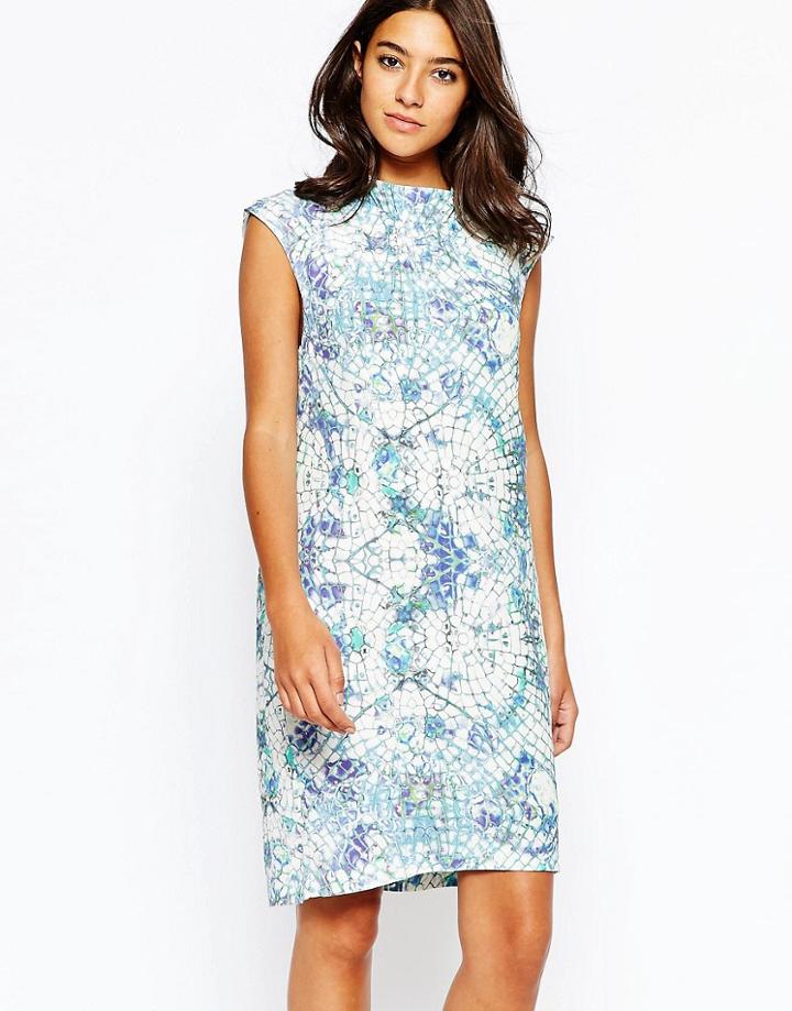 Y.a.s Shelley Dress In Print - Multi