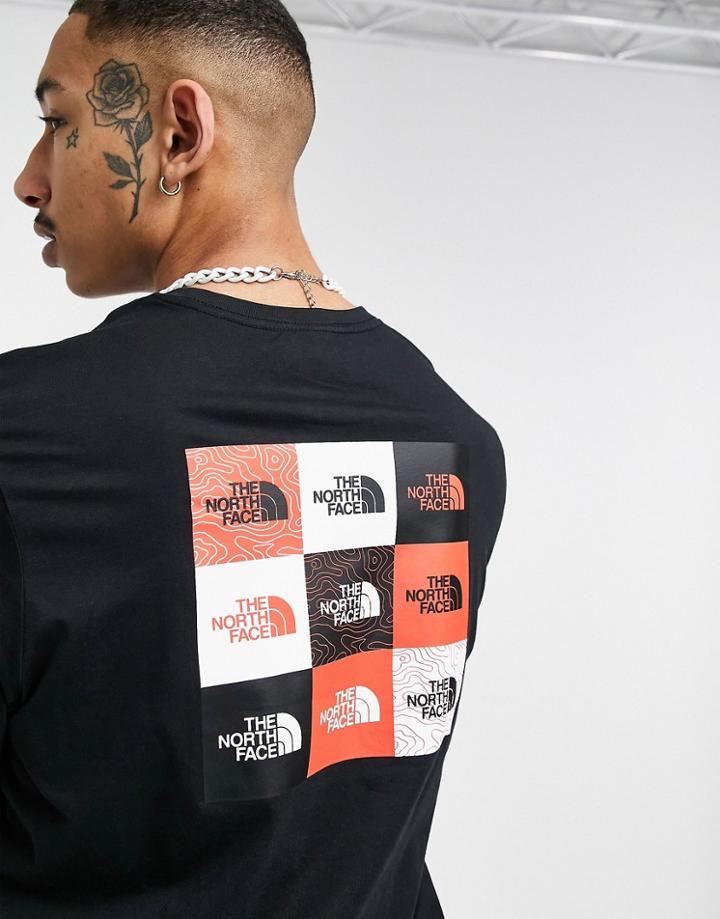 The North Face Multi Box T-shirt In Black