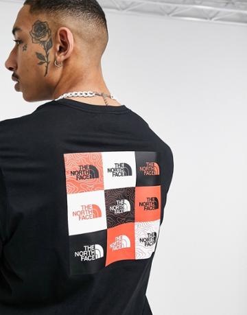 The North Face Multi Box T-shirt In Black
