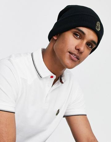 Luke Fuji Beanie Hat-black