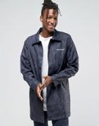 Hero's Heroine Camo Trench - Black