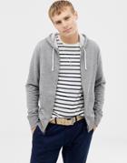J.crew Mercantile Lightweight Fleece Hoodie In Gray Marl - Gray