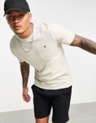 Soul Star Logo Pocket T-shirt In Stone-neutral
