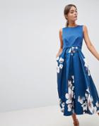 Closet Printed Skirt Dress - Multi