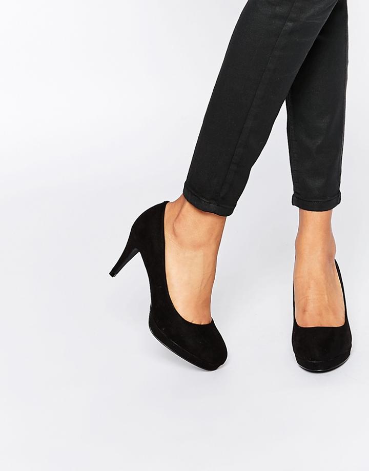 Oasis Court Shoe - Black