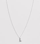 Designb London Sterling Silver L Initial Necklace
