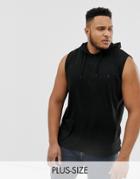 French Connection Plus Sleeveless Hoodie