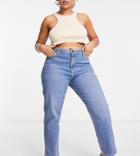 Lee Plus Retro Skinny Jeans In Light Luna Blue