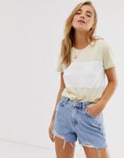 Abercrombie & Fitch T-shirt With Box Logo-cream