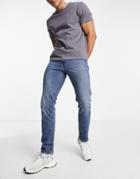 Levi's 511 Slim Fit Jeans In Mid Blue Wash