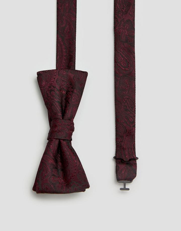 Jack & Jones Bow Tie Paisley - Red