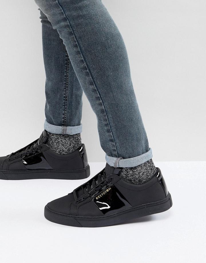 Religion Flanders Sneakers In Black - Black