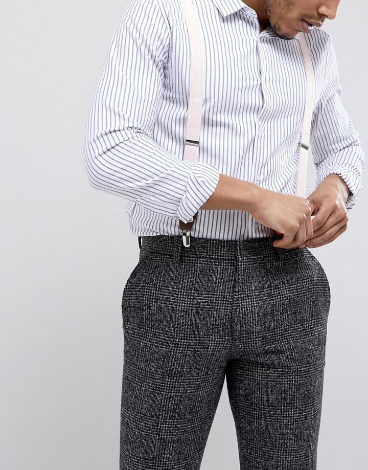 Ben Sherman Suspenders - Pink