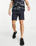 French Connection Chino Shorts In Navy