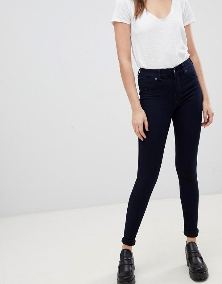 Dr Denim Plenty Mid Rise Skinny Super Stretch Jean-blue