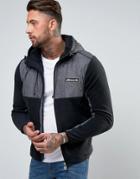 Ellesse Fleece Lightweight Jacket - Black