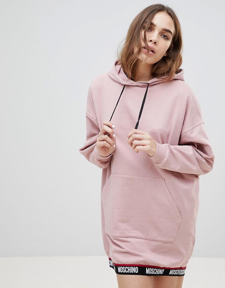 Moschino Sweat Dress - Pink