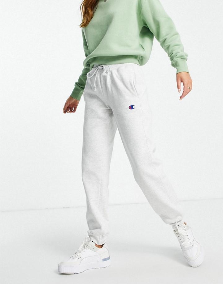 Champion Joggers With Small Logo In Grey