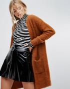 New Look Oversized Cardigan - Brown