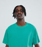 Reclaimed Vintage Inspired Oversized Overdye T-shirt In Green - Green